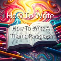 How to Write a Theme Paragraph icon