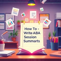 How to Write ABA Session Notes icon