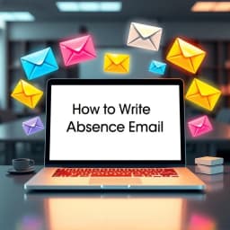 How to Write an Absence Email icon