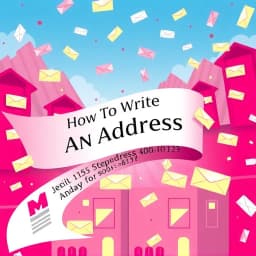 How to Write an Address on One Line icon