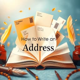 How to Write an Address icon