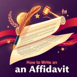 How to Write an Affidavit for USCIS icon