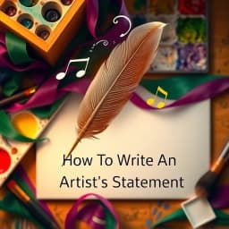 How to Write an Artist's Statement icon