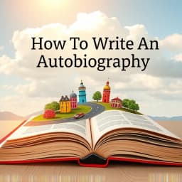 How to Write an Autobiography icon