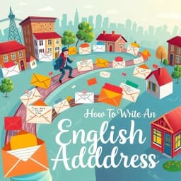 How to Write an English Address icon