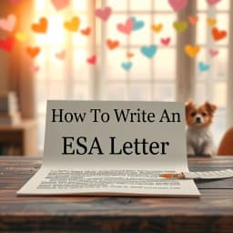 How to Write an ESA Letter for a Client icon