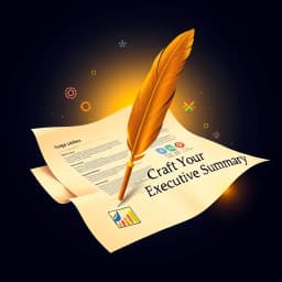 How to Write an Executive Summary for a Resume icon