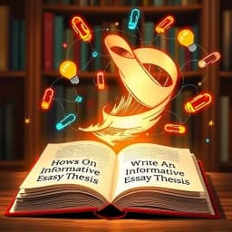 How to Write an Informative Essay Thesis icon