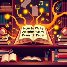 How to Write an Informative Research Paper icon