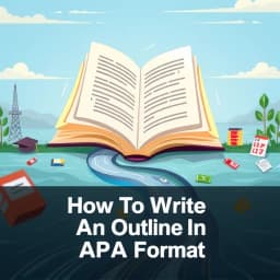 How to Write an Outline in APA Format icon