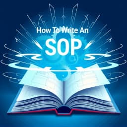 How to Write an SOP Template icon