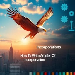 How to Write Articles of Incorporation icon