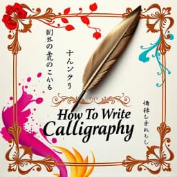 How to Write Calligraphy Easy icon
