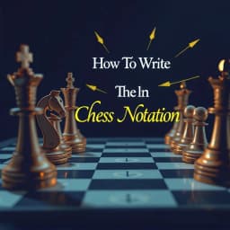 How to Write Check in Chess Notation icon