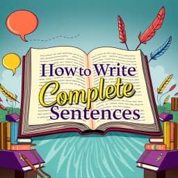 How to Write Complete Sentences icon