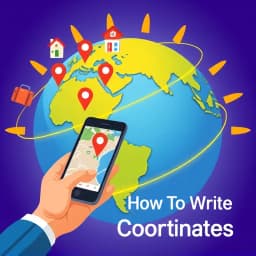 How to Write Coordinates in Google Maps icon