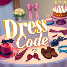 How to Write Dress Code on Invitation icon