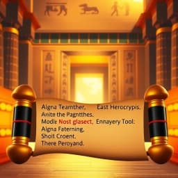 How to Write Egypt in Hieroglyphics icon