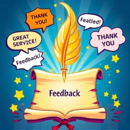 How to Write Feedback for Good Service icon