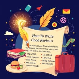 How to Write Good Reviews icon