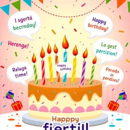 How to Write Happy Birthday in Spanish icon