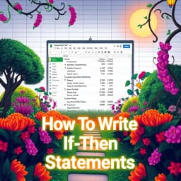 How to Write If Then Statements in Google Sheets icon