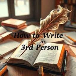 How to Write in 3rd Person icon