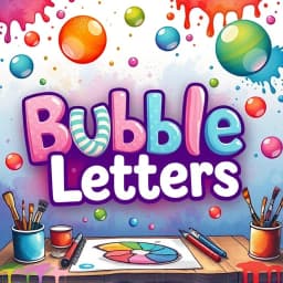 How to Write in Bubble Letters icon