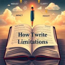 How to Write Limitations of the Study icon