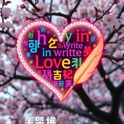 How to Write Love in Korean icon
