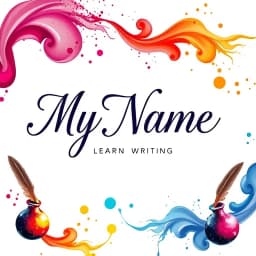 How to Write My Name in Cursive icon