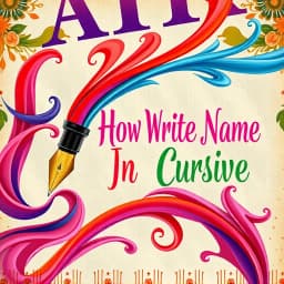 How to Write Name in Cursive icon