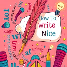 How to Write Nice icon