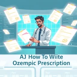 How to Write Ozempic Prescription icon