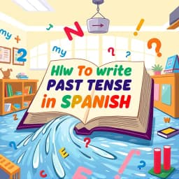 How to Write Past Tense in Spanish icon