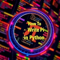 How to Write Pi in Python icon