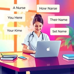 How to Write RN, BSN Title icon