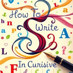 How to Write S in Cursive icon