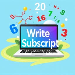 How to Write Subscript on Chromebook icon