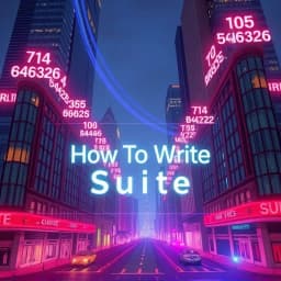 How to Write Suite in Address icon