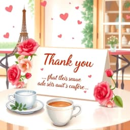 How to Write Thank You in French icon