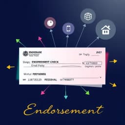 How to Write the Back of a Check icon