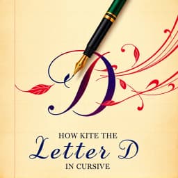 How to Write the Letter D in Cursive icon