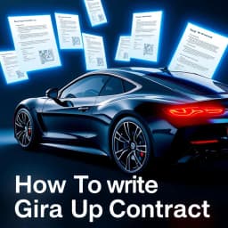 How to Write Up a Contract for Car Payments icon