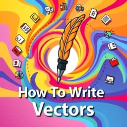 How to Write Vectors icon