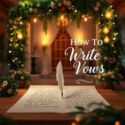 How to Write Vows Template icon