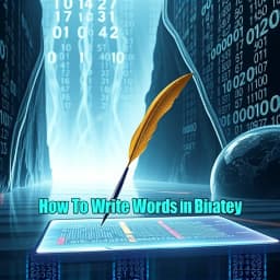 How to Write Words in Binary icon