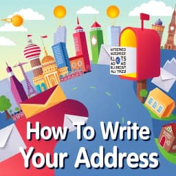 How to Write Your Address icon