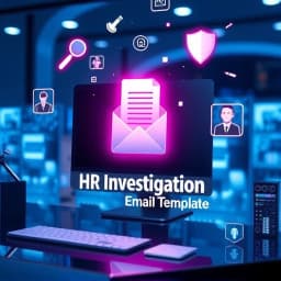 HR Investigation Email Template icon