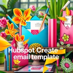 HubSpot Create Email Template icon